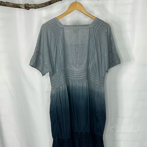 𝅺ANTHROPOLOGIE Holding Horses Ocean Ombre Dress - Picture 11 of 16